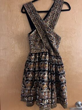 NWT Ulla Johnson Moonlight Priya Dress SZ 8 Beaded sequined